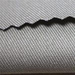 Flammhemmendes Satingewebe-Arbeitskleidungsmaterial EN11612 FR Baumwollgewebe 350gsm für Coverall