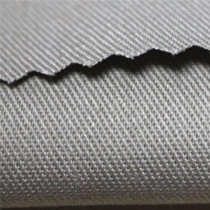 Flammhemmendes Satingewebe-Arbeitskleidungsmaterial EN11612 FR Baumwollgewebe 350gsm für Coverall