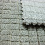 Polyester-Fleece-Material / strapazierfähiges atmungsaktives Material aus super Poly-Twill für Trainingsanzüge