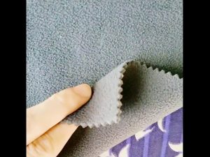 China Großhandel 100% Polyester trockener Passform Fleece-Stoff für den Innenbereich